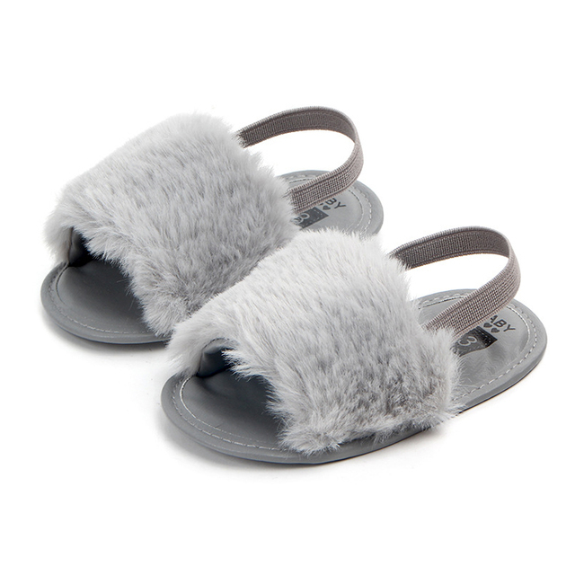 Newborn fur slides hot sale